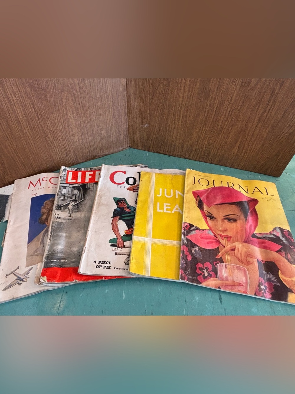 5 vintage magazines 1930’s ephemera Journal McCalls junk journal scrapbooking